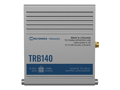 産業用高耐久性 LTE ゲートウェイ TRB140
